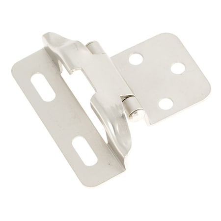 Hickory Hardware Hinge Semi-Concealed, 2PK P60010F-SN
